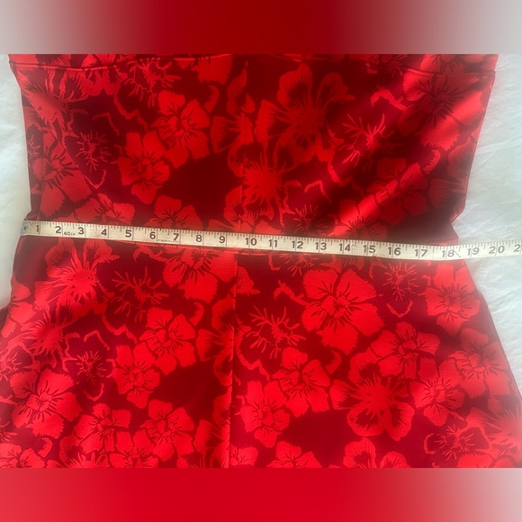 Lands' End Red Floral Dress - Picture 7 of 8